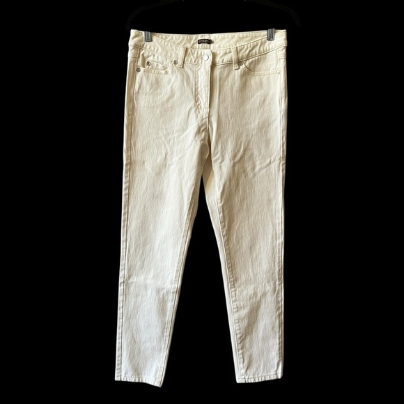 J MCLAUGHLIN LEXI JEANS ANKLE CROPPED SKINNY STRETCH CASUAL PREPPY NORMC… - Picture 1 of 10
